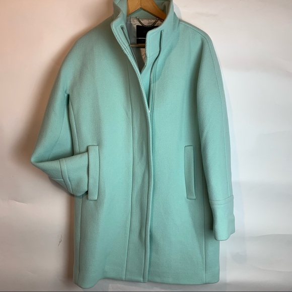 J. Crew Jackets & Blazers - J.Crew Stadium-cloth Cocoon Coat 6 Wool Nylon Pockets Nello Gori Italy J…